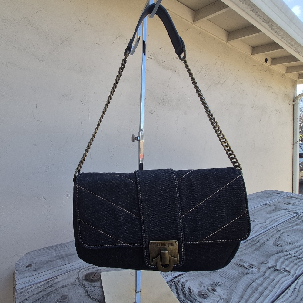 True Religion Denim Shoulder Bag